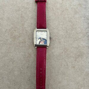 LIKE NEW - Disney Eeyore Wristwatch - Accutime WP1003 w/ Brand NEW BATTERY